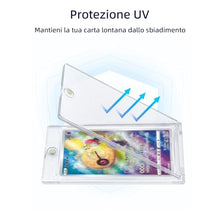 Carica l'immagine nel visualizzatore di Gallery, Wigearss 10 Pezzi 35PT Carte Cornici Acriliche Magnetiche Trasparente Protezione UV Custodie per Carte Magic, MTG, Sport, Baseball