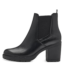 Carica l'immagine nel visualizzatore di Gallery, MARCO TOZZI stivali Chelsea da donna vegani senza chiusure color nero (black) 38 EU