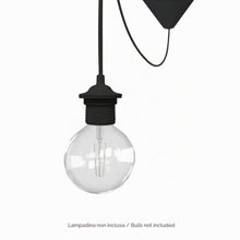 Carica l'immagine nel visualizzatore di Gallery, Portalampada E27 Nero | Supporto Resistente per Lampadine LED | Accessorio Moderno per Casa e Ufficio | Compatibile con 