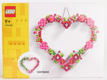 Carica l&#39;immagine nel visualizzatore di Gallery, LEGO Cuore Ornamento, Gioco da Costruire per Bambine e Bambini da 9 Anni in su, Decorazione per la Camera da Letto o per la Casa, Accessorio da Muro, Idea Regalo per la Festa della Mamma 40638