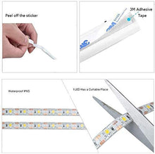 Carica l'immagine nel visualizzatore di Gallery, OriFiil Luce Armadio, 1M LED Striscia con Sensore di Movimento, Luci LED a Batteria per Camera da letto, Scale, Corridoio, Cucina, Guardaroba etc-Auto/On/Off