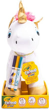 Carica l'immagine nel visualizzatore di Gallery, CRAYOLA Colour Me Plush, Peluche Colorabile con 3 Pennarelli, Soggetto Unicorno, attività Creativa e Regalo per Bambini, da 3 Anni, 4026316
