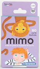 Carica l'immagine nel visualizzatore di Gallery, Clementoni - Mimo, Mazzo di 50 Carte per Imitare Pose e Indovinare l'Azione, per Bambini dai 4 Anni in Su e Tutta la Famiglia, 2-6 Giocatori, Idea Regalo Made in Italy, Lingua Italiana, 16174