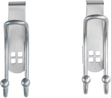 Carica l'immagine nel visualizzatore di Gallery, Wenko 22697100 gancio porta foro design set congelatore, Ganci appendiabiti, ganci da bagno, acciaio, argento, 6 x 3.2 x 9.5 cm