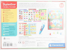 Carica l'immagine nel visualizzatore di Gallery, Clementoni- Sapientino-Scuola Dell'Infanzia-Forme, Colori, Alfabeto E Numeri-Quiz, Schede attività e Penna Interattiva Parlante, Gioco Educativo 3 Anni-Made in Italy, Italiano, 16748