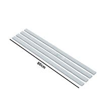 Carica l'immagine nel visualizzatore di Gallery, FERROELETTRA Guarnizione cucina piano cottura e lavello, mastice adesivo top cucina, 4 strisce da 80 cm, spessore 2 mm, 