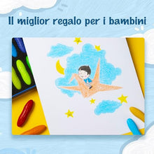 Carica l'immagine nel visualizzatore di Gallery, YPLUS Pastelli Arachidi per Bambini: 12 Pastelli Non Tossici, Facili da Tenere, Lavabili e Sicuri. Forniture Artistiche per Colorare ideali per i più Piccoli