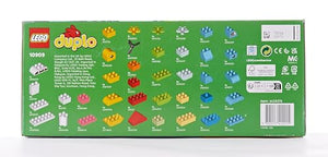 LEGO 10909 DUPLO Classic Scatola Cuore, Primi Mattoncini Colorati da Costruzione, Giochi Educativi e Creativi per Bambini e Bambine da 1,5 Anni