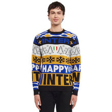 Carica l'immagine nel visualizzatore di Gallery, Inter - Maglione di Natale Edizione 2024 Ufficiale Unisex-Adulto, Festeggia l'inverno con Stile nerazzurro! Ottima Idea Regalo, per i Veri Tifosi Nerazzurri.