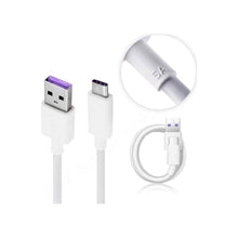 Carica l'immagine nel visualizzatore di Gallery, Huawei Cavo USB a Tipo-C Originale AP71 - Ricarica Rapida 5A, Bianco