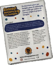 Carica l'immagine nel visualizzatore di Gallery, Conosci davvero la tua famiglia? Un gioco divertente Pieno di indovinelli, quiz e sfide per scoprire chi conosce meglio la propria famiglia! Gioco di società da Tavolo