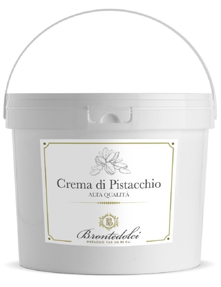 Brontedolci - Crema di Pistacchio con il 40% di pistacchi - 1kg (1000g)