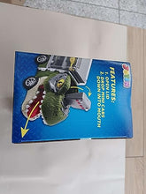 Carica l'immagine nel visualizzatore di Gallery, JOYIN 13 Pcs Dinosaur Toy Car Transporter for Kids, con 12 veicoli dinosauro retrattili, 1 camion trasporto dinosauri giocattolo con musica, suoni, luci, 1 elicottero
