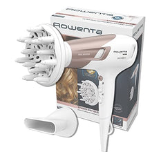 Carica l&#39;immagine nel visualizzatore di Gallery, Rowenta CV5830 Studio Dry Glow Asciugacapelli con Booster Ionico, Phon per Capelli 2100W, Tecnologia Effiwatts, Thermo Control, 1 Diffusore e 1 Concentratore, 6 Combinazioni di Velocità/Temperatura