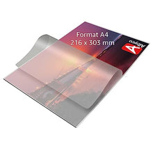 Carica l'immagine nel visualizzatore di Gallery, Albyco - Foglio di Laminazione A4 – 100 Pezzi, Spessore 2x80 (160) Microns, 216x303mm - Foglio Plastificante - Pouches di plastificazione - Fogli plastificatrice - Lucido - Qualità Premium