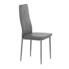 Carica l'immagine nel visualizzatore di Gallery, buybyroom 4 sedie sala da pranzo sedie moderne cucina sedie imbottite sala da pranzo sedie da soggiorno sedie grigio sala da pranzo per ristoranti, cucine, sale d'attesa, uffici