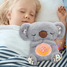 Carica l'immagine nel visualizzatore di Gallery, PQKL-party Lontra Che Respira, Koala Peluche Che Respira, Koala Che Respira, Peluche Koala, Peluche Koala con Luci Musicali e Respirazione Ritmic, Regali di Compleanno per Ragazze e Ragazzi(Grigio)