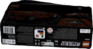 LEGO Speed Champions Supercar Ferrari F40, Modellino di Auto Sportiva da Costruire, Macchina Giocattolo da Collezione con Minifigure del Pilota, Giochi per Bambini e Bambine da 9 Anni in su 76934
