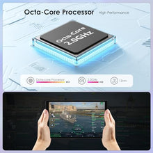 Carica l&#39;immagine nel visualizzatore di Gallery, PIXPEAK Tablet 10 pollici 4G lte e 5G WiFi, Android 14.0 Octa-Core 2.0GHz, 36GB RAM, 128GB ROM (1TB Espandibile), INCELL 1920 * 1200, 13MP+8MP, Tablet in offerta con Tastiera etc, GPS/Bluetooth, Nero