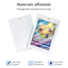 Carica l'immagine nel visualizzatore di Gallery, Wigearss 10 Pezzi 35PT Carte Cornici Acriliche Magnetiche Trasparente Protezione UV Custodie per Carte Magic, MTG, Sport, Baseball