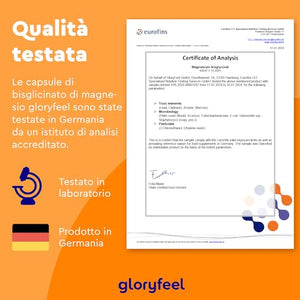 Magnesio Bisglicinato, 400mg Magnesio Elementare per Dose Giornaliera, Scorta 2 Mesi, Alto Dosaggio, Magnesio Chelato Digeribile ad Alta Biodisponibilità, 100% Vegan
