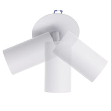 Carica l'immagine nel visualizzatore di Gallery, Maclean Faretti da incasso a soffitto rotondi in alluminio | Attacco GU10 fino a 40W | faretto moderno orientabile per c