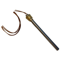 Carica l'immagine nel visualizzatore di Gallery, Candeletta Accensione Stufa a Pellet 270W | Ø9,9mm Lunghezza 140mm | Raccordo Filettato 3/8" GAS | Per Cadel, MCZ, Piazz
