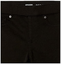Carica l'immagine nel visualizzatore di Gallery, Amazon Essentials Jegging Elasticizzato Senza Zip a Vita Media - colori fuori produzione Donna, Nero, 44 Lungo
