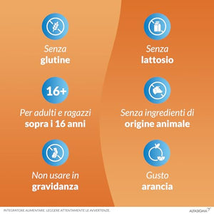 Carnidyn Plus Integratore Alimentare per Stanchezza Mentale e Fisica, 20 Bustine da 5g da Sciogliere in Acqua, Gusto Agrumi