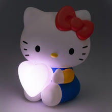 Carica l'immagine nel visualizzatore di Gallery, Lampada a forma di cuore 3D Hello Kitty - Lampada Personaggio Sanrio Licenza Ufficiale, per Decorazione Comodino o Menso