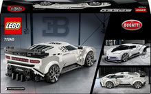 Carica l'immagine nel visualizzatore di Gallery, LEGO Speed Champions Hyper Sports Car Bugatti Centodieci - Modellino di Auto con Minifigure del Pilota - Macchina Giocattolo per Bambini da 9 Anni - Regalo di Compleanno - 77240