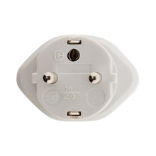 Carica l'immagine nel visualizzatore di Gallery, Zenitech - Adattatore Presa Viaggio Svizzera a Francia/UE - Presa Maschio Francia/UE a Presa Femmina Svizzera - 230V 16A