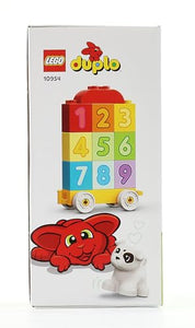 LEGO DUPLO Treno dei Numeri Giocattolo - Impariamo a Contare, Giochi Educativi con Cane Giocattolo, Idea Regalo per Bambina e Bambino da 1,5 anni 10954