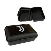 Carica l'immagine nel visualizzatore di Gallery, ILS I LOVE SHOPPING Contenitore Portapranzo Porta merenda Scatola Sandwich Box per Bambini Tifoso (Juventus Black)