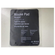 Carica l'immagine nel visualizzatore di Gallery, cimetech Tappetino per Mouse Confortevole Superficie Superfine in Fibra di Seta Liscia Sensori Base in Gomma Antiscivolo per Pulire Lavabile per Computer Portatile - Nero Black