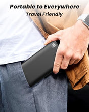 Carica l'immagine nel visualizzatore di Gallery, Riapow Power Bank 26800mAh, Caricabatterie Portatile 3,0A USB C Ricarica Rapida Batteria Esterna con Display a LED Caricatore Portatile Cellulare 4 USB Uscite per iPhone, Tablet e Altri