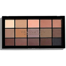 Carica l'immagine nel visualizzatore di Gallery, Revolution Reloaded Eyeshadow Palette, Basic Mattes, 15 Shades