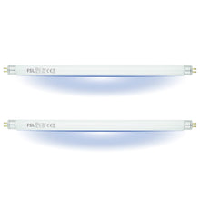 Carica l'immagine nel visualizzatore di Gallery, FSL 2-Pack BL T5 8W Neon per Zanzariera Elettrica, Lampadina Antizanzare UV 12in/30,2cm, Lampade di Ricambio per Lampada