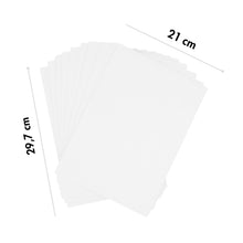 Carica l'immagine nel visualizzatore di Gallery, Dohe - Cartoncini Bianchi A4 (50 pz) - Formato 21x29,7 cm, Spessore 180 g/m², per Lavoretti Creativi, Stampa e Materiale