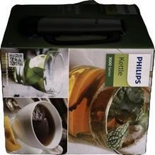 Carica l'immagine nel visualizzatore di Gallery, Philips Bollitore Elettrico - 1,7 L, Coperchio a Molla, Spia Luminosa, in Acciaio Inox, Base Girevole (HD9350/90)