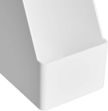 Carica l'immagine nel visualizzatore di Gallery, Amazon Basics Plastic Organizer - Portariviste, bianco - confezione da 2