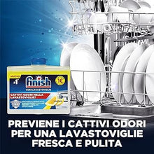 Carica l&#39;immagine nel visualizzatore di Gallery, Finish Curalavastoviglie, Additivo Lavastoviglie, 1 Prodotto per Pulizia Lavastoviglie da 250 ml, Cura Lavastoviglie al Limone