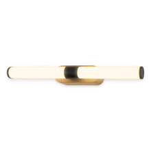Carica l'immagine nel visualizzatore di Gallery, BRILONER - Lampada da specchio per bagno IP44, resistente agli schizzi, da parete, luce bianco caldo, 40 x 6,5 x 4,5 cm,