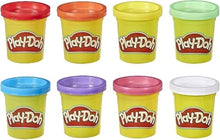Carica l&#39;immagine nel visualizzatore di Gallery, Hasbro Play-Doh Pack Rainbow, Idea Regalo di Halloween per Bambini e Bambine da 2 anni in su, Confezione da 8 Vasetti Arcobaleno Colori Assortiti, Pasta da Gioco Creativo non Tossica