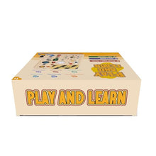 Carica l'immagine nel visualizzatore di Gallery, Giochi Montessori 1 anno per Bambini Montessori Busy Board Giochi Legno con 10 Interruttori e 23 luci LED Giochi Sensoriali Giocattolo sensoriale di apprendimento Adatto per 1 2 3 4 anni Bambin
