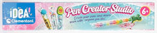 Carica l&#39;immagine nel visualizzatore di Gallery, Clementoni Idea Creator Studio-Art and Crafts, idea regalo per bambine di 6 anni, giocattoli creativi, set di penne di cancelleria per bambini, 18779