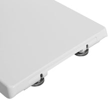 Carica l'immagine nel visualizzatore di Gallery, WOLTU Copriwater Sedile WC Coperchio con Chiusura Ammortizzata Soft Close Toilet Seat Bagno in Plastica Antibatterico Bianco WS2544
