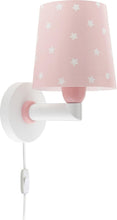 Carica l'immagine nel visualizzatore di Gallery, Dalber lampada applique da parete per bambini Star Light Stelle rosa