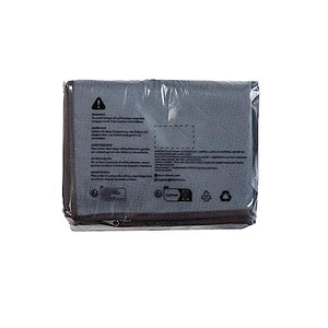 Lifewit 3 Pezzi 35L Scatole per Vestiti, Scatola per Armadio Pieghevole, scatoloni per trasloco, contenitori sottoletto per Coperte, Biancheria da Letto, Grigio