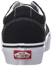 Carica l'immagine nel visualizzatore di Gallery, Vans Ward Platform Canvas - Scarpe da Ginnastica Basse Donna, Nero ((Canvas) Black/White 187)